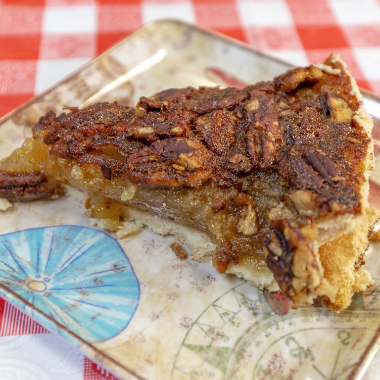 Indulge in our pecan pie