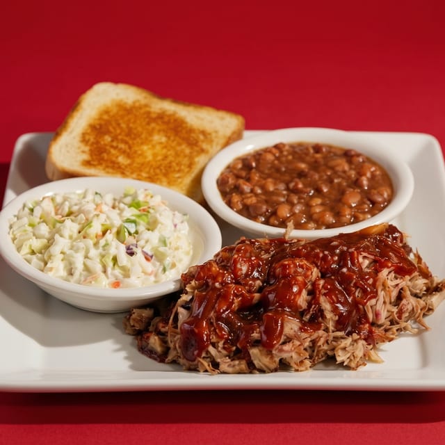 Smoked BBQ Pork.