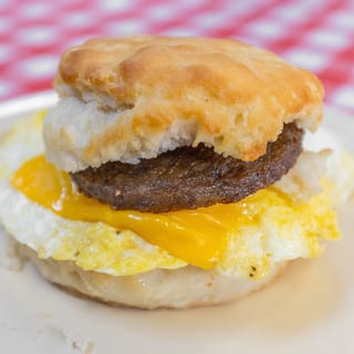Sausage, Egg & Cheese Biscuit