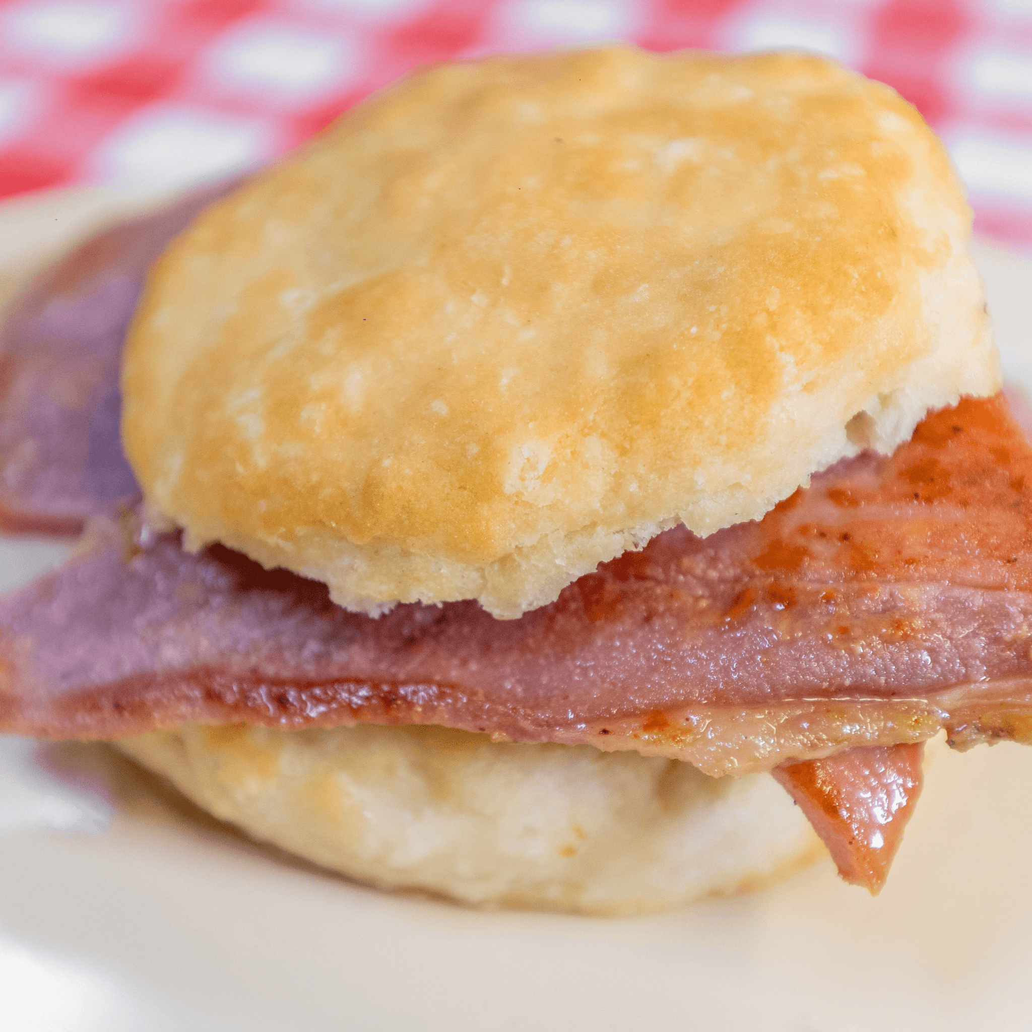Country Ham Biscuit.