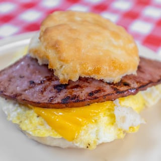 Ham, Egg & Cheese Biscuit